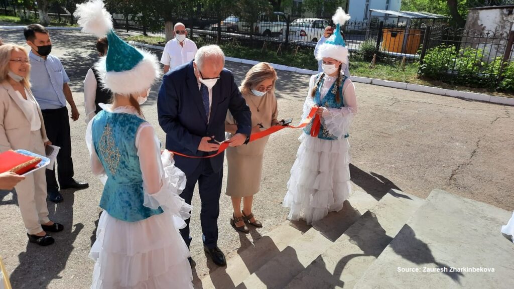 Start of the „Solar schools“ project in Kazakhstan