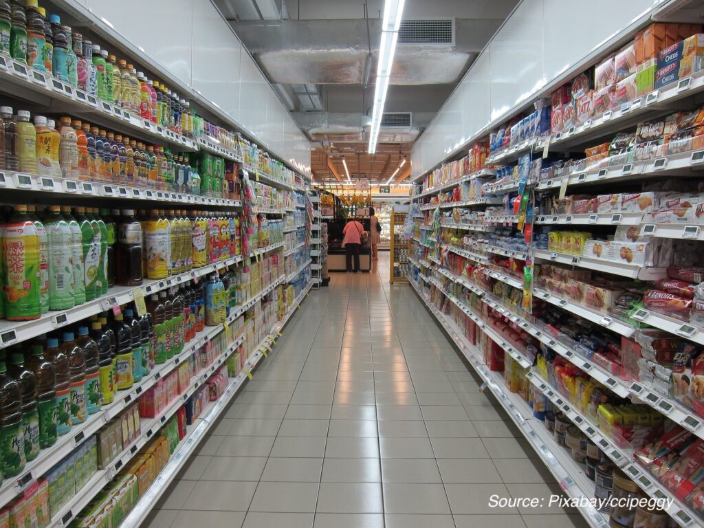 Sustainability concepts in supermarkets